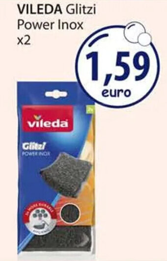 Acqua & Sapone VILEDA Glitzi Power Inox x2 offerta