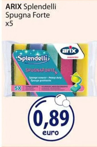 Acqua & Sapone ARIX Splendelli Spugna Forte x5 offerta