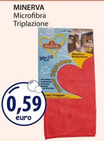 Acqua & Sapone MINERVA Microfibra Triplazione offerta
