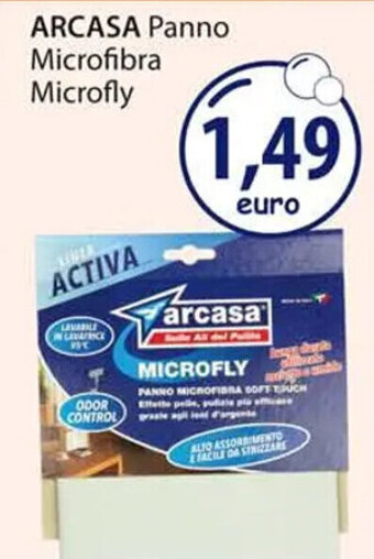 Acqua & Sapone ARCASA Panno Microfibra Microfly offerta