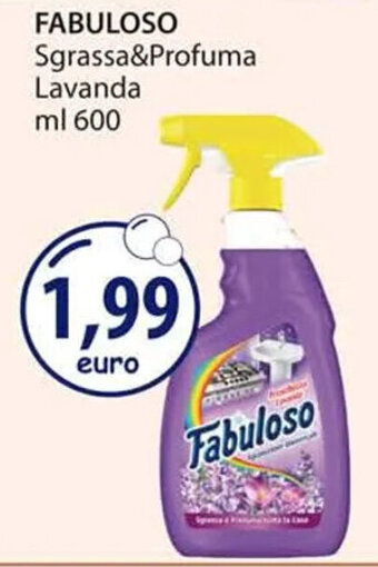 Acqua & Sapone FABULOSO Sgrassa&Profuma Lavanda ml 600 offerta