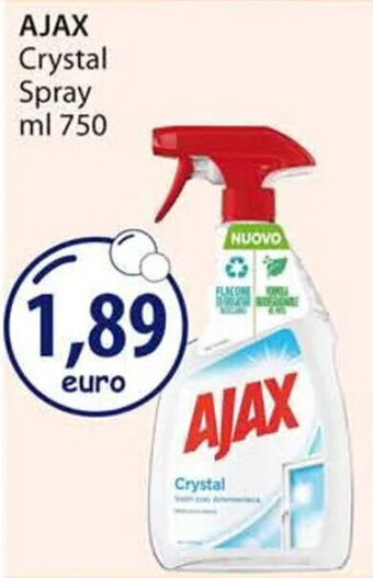Acqua & Sapone AJAX Crystal Spray ml 750 offerta