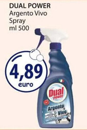 Acqua & Sapone DUAL POWER Argento Vivo Spray ml 500 offerta