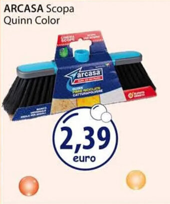 Acqua & Sapone ARCASA Scopa Quinn Color offerta