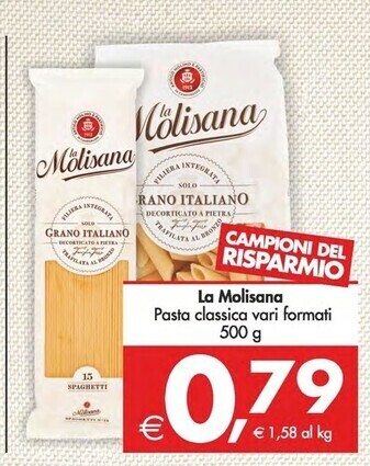 Gourmet Déco La molisana pasta classica offerta