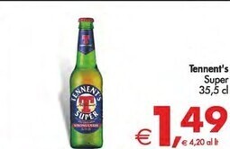 Gourmet Déco Tennent's super offerta