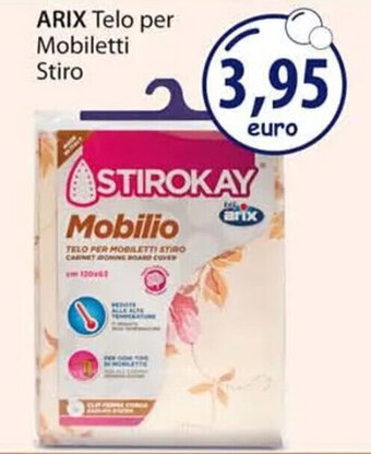 Acqua & Sapone ARIX Telo per Mobiletti Stiro offerta