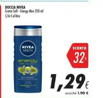 Coop Nivea Creme Soft Doccia Gel Donne Corpo 250 Ml offerta