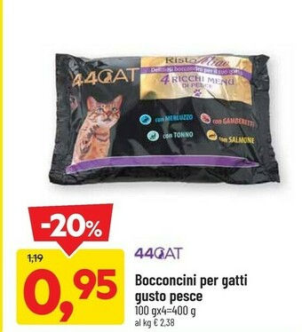 DPiù 44gat Bocconcini Per Gatti offerta