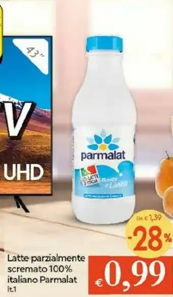 Galassia Parmalat Latte Parzialmente Scremato 1000 G(ml) offerta