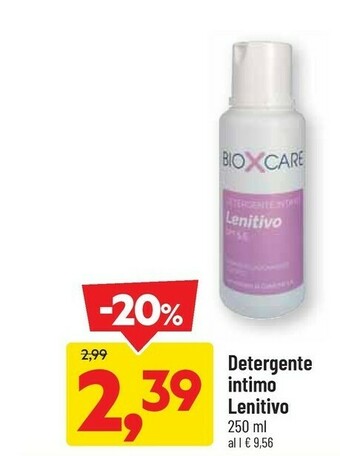 DPiù Lenitivo Detergente Intimo offerta