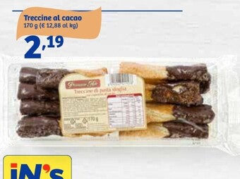 In'S Mercato Treccine al cacao offerta