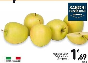 Spazio Conad Mele golden offerta