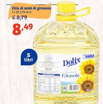 Dolix olio di semi di girasole