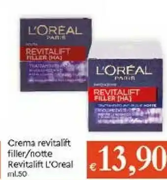 Galassia L'Oreal Crema Revitalift Filler/ Notte Revitalift offerta