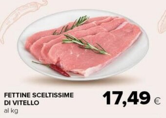 Tigre FETTINE SCELTISSIME DI VITELLO offerta
