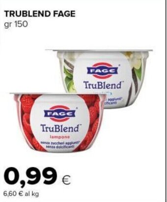 Tigre TRUBLEND FAGE gr 150 offerta