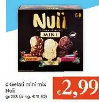 Galassia Nuii 6 Gelati Mini Mix offerta