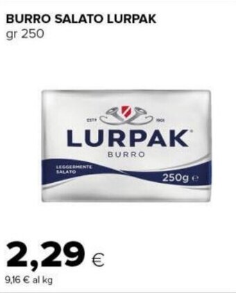 BURRO SALATO LURPAK gr 250