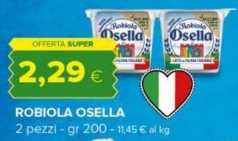 Tigre ROBIOLA OSELLA 2 pezzi - gr 200 offerta