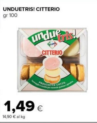 Tigre UNDUETRIS! CITTERIO gr 100 offerta