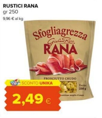 Tigre RUSTICI RANA gr 250 offerta