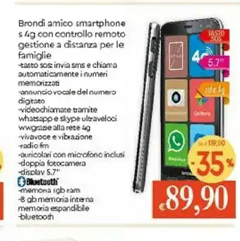 Galassia Brondi Amico Smartphone offerta