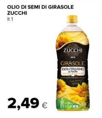 Tigre OLIO DI SEMI DI GIRASOLE ZUCCHI lt 1 offerta