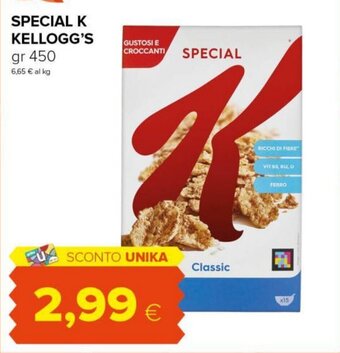 Tigre SPECIAL K KELLOGG'S gr 450 offerta
