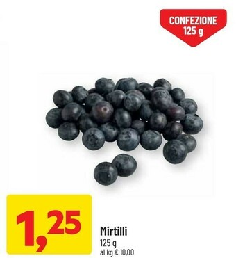 DPiù Mirtilli offerta