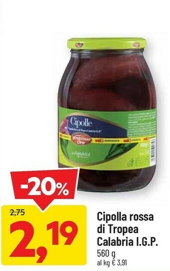 DPiù Cipolla Rossa Di Tropea Calabria Igp offerta