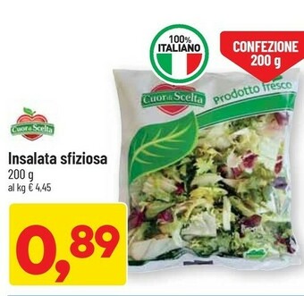 DPiù Cuor Di Scelta Insalata Sfiziosa 200 G offerta
