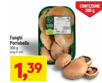 DPiù Funghi Portobello offerta