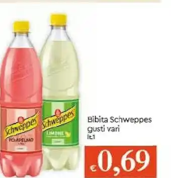 Galassia Schweppes Limone 1000 G(ml) offerta