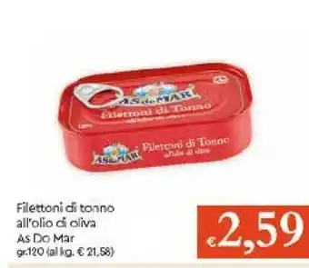 Galassia Asdomar Filettoni Di Tonno All'olio Di Oliva offerta