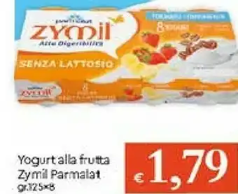 Galassia Parmalat Yogurt Alla Frutta Zymil offerta