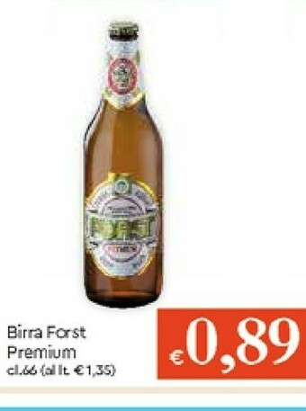 Galassia Forst Birra Premium 660 G(ml) offerta