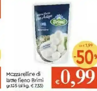 Galassia Brimi Mozzarelline Di Latte Fieno offerta