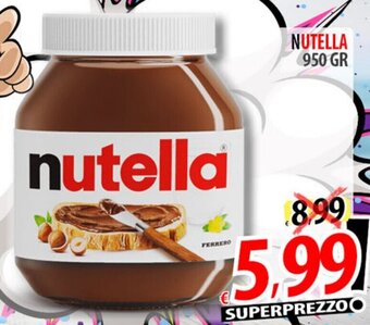 Il Genio Supermercato NUTELLA 950 GR offerta