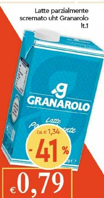 Galassia Granarolo Latte UHT Parzialmente Scremato A Lunga Conservazione 1000 G(ml) offerta