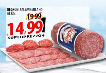 Il Genio Supermercato NEGRONI SALAME MILANO offerta