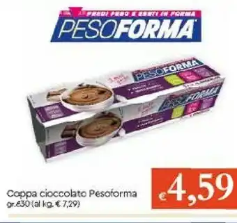 Galassia Pesoforma Oppa Cioccolato offerta