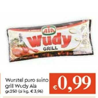 Galassia Aia Wudy Grill Puro Suino 250 G(ml) offerta