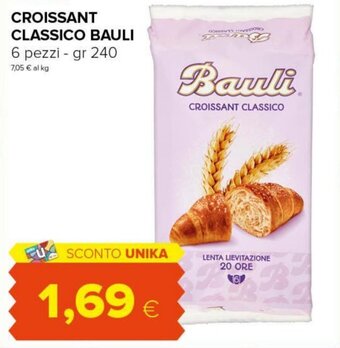 CROISSANT CLASSICO BAULI 6 pezzi gr 240