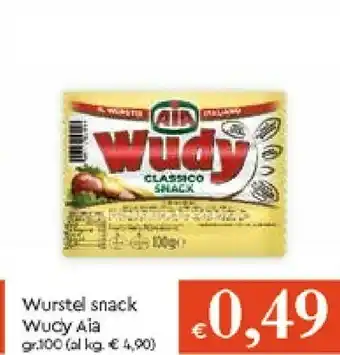 Galassia Aia Wudy Classico Snack 100 G(ml) offerta