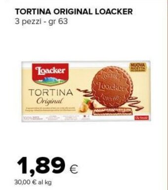 Tigre TORTINA ORIGINAL LOACKER 3 pezzi - gr 63 offerta