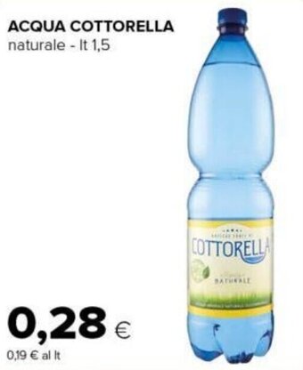 Tigre ACQUA COTTORELLA naturale - It 1,5 offerta