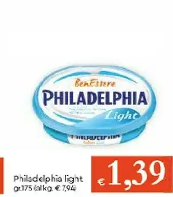Galassia Mondelez Philadelphia Light offerta