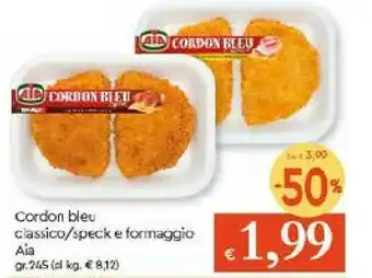 Galassia Aia Cordon Bleu Classico Prosciutto E Formaggio 245 G(ml) offerta