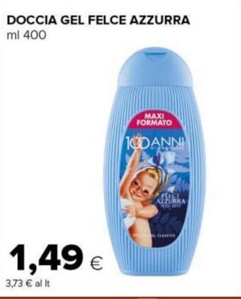 Tigre DOCCIA GEL FELCE AZZURRA ml 400 offerta
